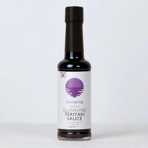 Clearspring Sauce Teriyaki bio sans gluten, végétalienne, 150 ml