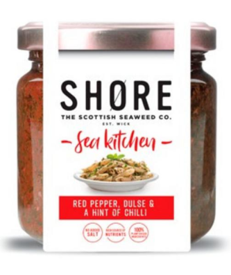 Pesto aux poivrons rouges et aux algues Dulse Shore 180g