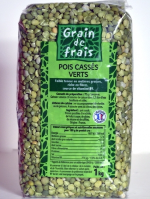 Pois Cassés Verts
