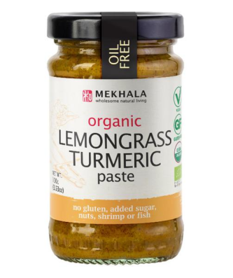Mekhala Pâte de Curcuma Citronnelle Bio 100g