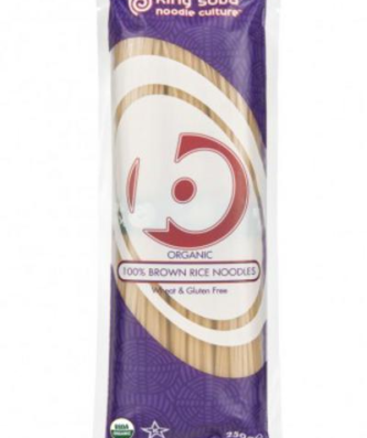 King Soba Organic Brown Rice Noodles 250g