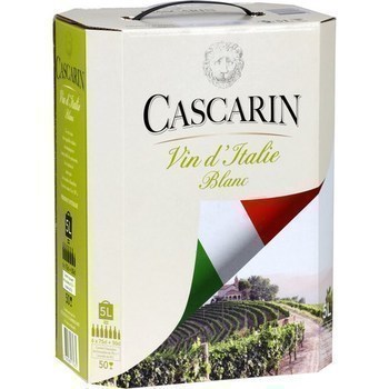 Vin d'Italie Cascarin 11° 5 l