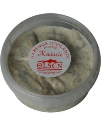 Harengs en sauce moutarde pot de 250g MSC