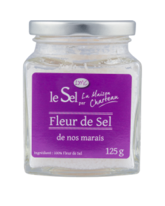 FLEUR DE SEL DE GUÉRANDE MAISON CHARTEAU, 130GR