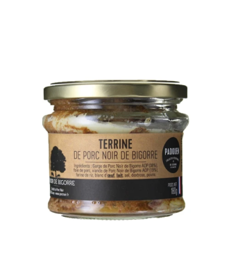Terrine Jambon de porc noir de Bigorre 180 gr.