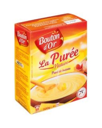 bouton dor puree nature