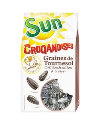 Graines de tournesol grillées et salées, MAITRE PRUNILLE, sachet 250g