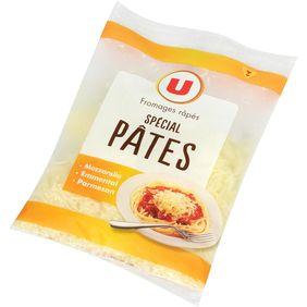Mélange de fromages râpés spécial pâtes U, 24%MG, 150g
