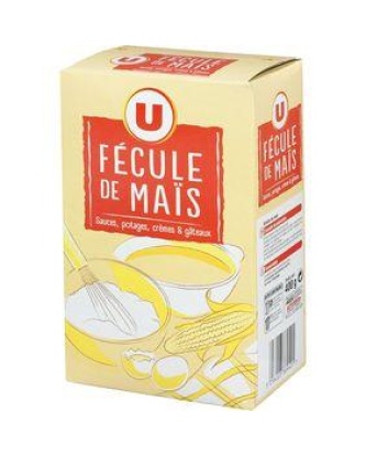Fécule de maïs U paquet 400g
