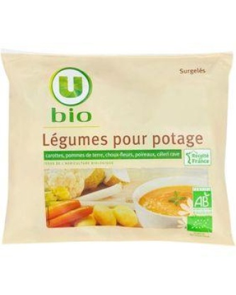 Légumes pour potage U BIO, 600g