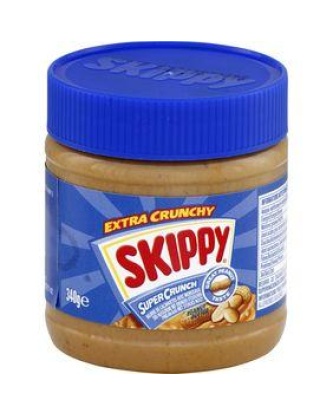 Beurre de cacahuète super crunch SKIPPY, 340g