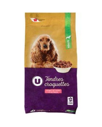 Tendres croquettes pour chien boeuf/céréales/légumes U 4kg