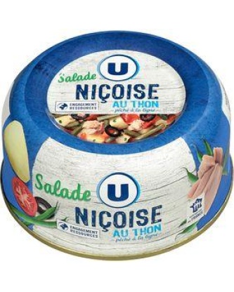 Salade niçoise au thon U bol 250g