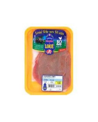 Escalope de dinde extra fine, LABEL ROUGE, LOUE, France, 2 pièces 250 g