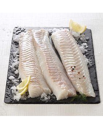 Dos de cabillaud, Gadus Morhua, pêché Atlantique Nord Est 500 g