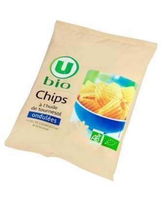 Chips ondulées U BIO 125g