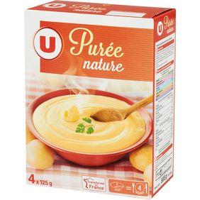 Purée nature U sachets 4x125g 500g