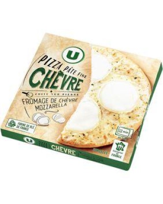 Pizza au chèvre cuite sur pierre U, 320g