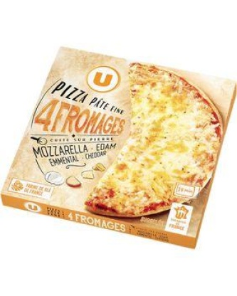 Pizza 4 fromages U 350G