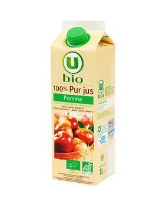 Pur jus réfrigéré pomme U BIO 1L