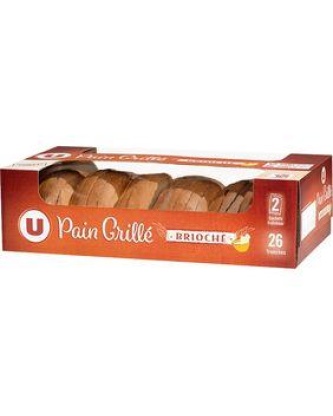 Pain grillé brioché 300g