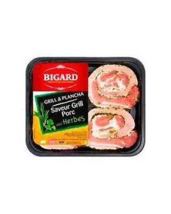 Saveur grill porc aux herbes, BIGARD, 4 pièces 400 g