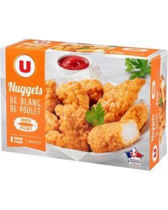 Nuggets de blanc de poulet U, 300g