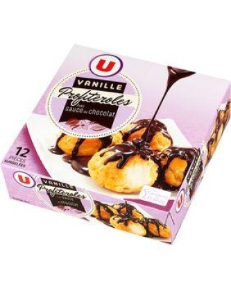Profiteroles U, 12 unités, 280g