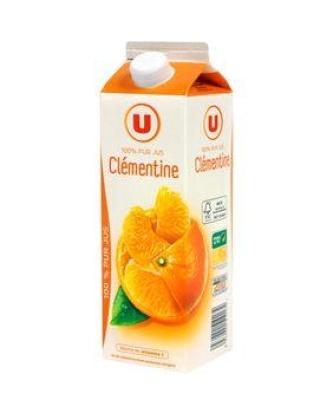 Pur jus réfrigéré de clémentine U, 1l