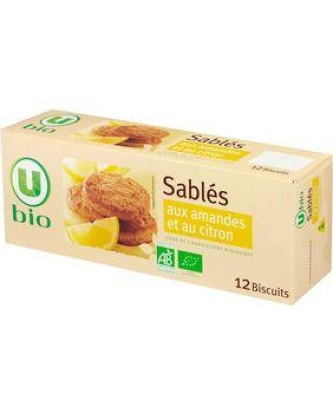 Sablés amandes citron U BIO 200g
