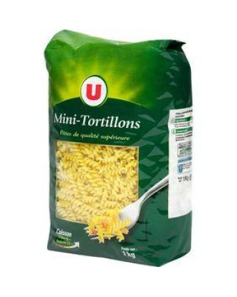 Mini tortillon qualité supérieure U cello 1kilo