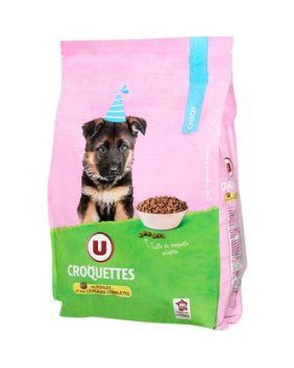 Croquettes chiot poulet/céréales complètes U 3kg