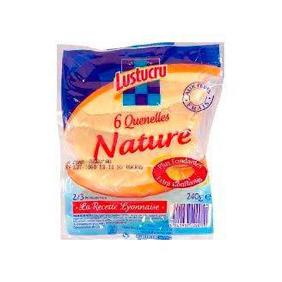 Quenelles nature LUSTUCRU Sélection, 6 pièces, 240g