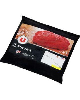 Pavé de boeuf ***, à griller, U, France, 2 pièces 280 g