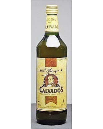 MARQUE PMC ; Calvados BEL MAUPANT 40% - la bouteille de 1 litre