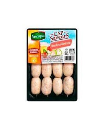 Andouillette en brochette Cap Saveurs, SOCOPA, 4 pièces, 300g