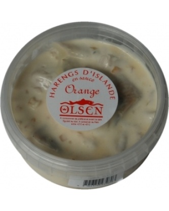Harengs en sauce orange pot de 250g MSC