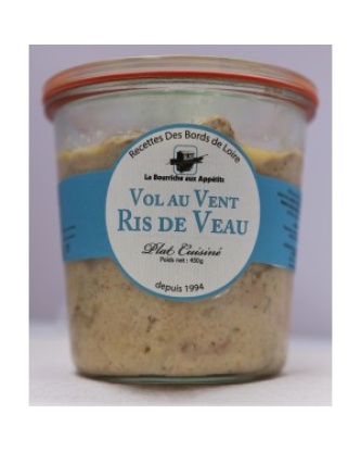 Vol au vent ris de veau - 450g