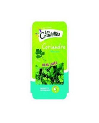 Coriandre, LES CRUDETTES, barquette 11g