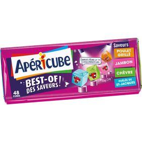 Fromage pasteurisé fondu APERICUBE 22%MG Best Of, 250g