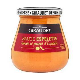 Sauce espelette de Giraudet 250g