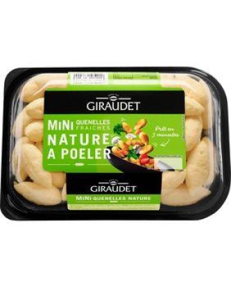 Mini quenelles nature GIRAUDET, barquette de 300g