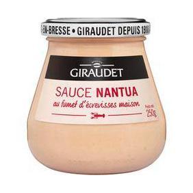 Sauce nantua aux écrevisses GIRAUDET, 250g