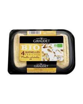 Quenelles bio multi céréales GIRAUDET, 4 pièces, 320g