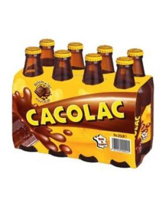 Boisson chocolatée nature CACOLAC, bouteille 8X20cl