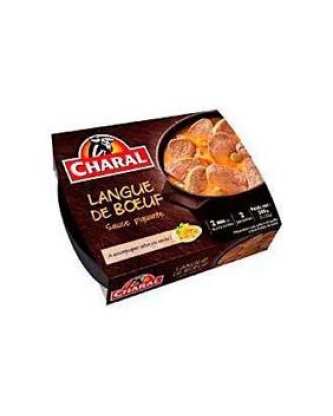 Langue de boeuf sauce piquante, CHARAL, 300g