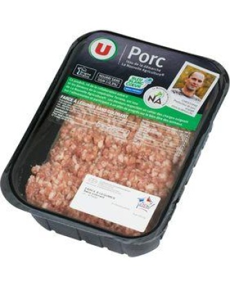 Farce pour légumes sans colorants, U, barquette, 500g