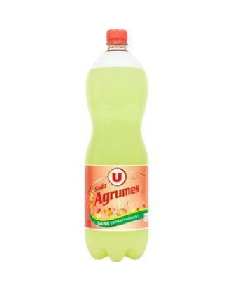 Soda agrumes U pet 1,5 litre