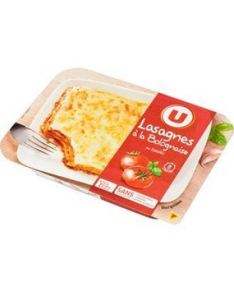 Lasagnes à la bolognaise U, 300g