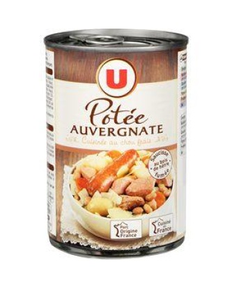 Potée auvergnate U boîte 400g